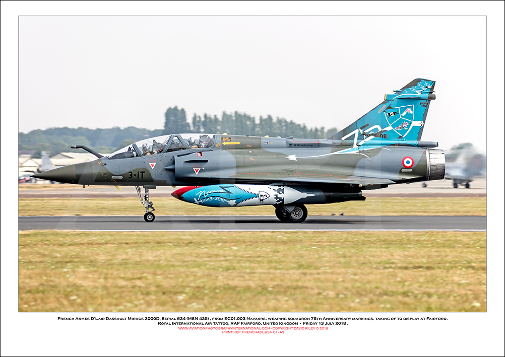 FRENCHADL-624 - French Arm�e D�Lair Dassault Mirage 2000D (Msn 425 ) - 01