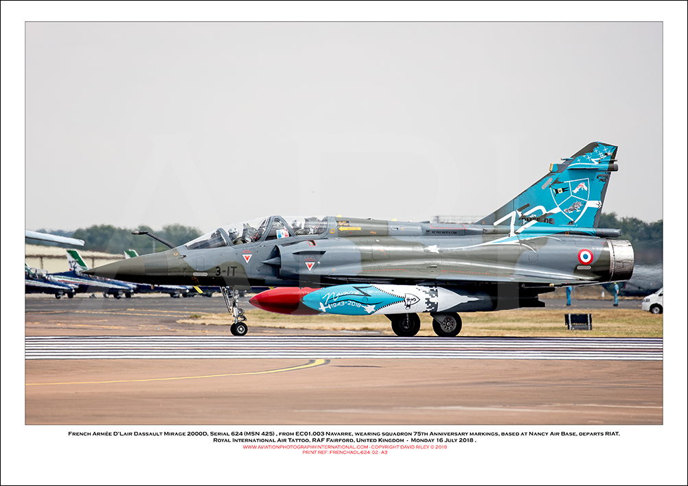 FRENCHADL-624 - French Arm�e D�Lair Dassault Mirage 2000D (Msn 425 ) - 02
