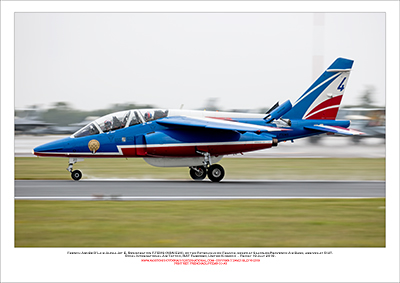 FRENCHADL-F-TEMS - French Arm�e D�Lair Patrouille de France Alpha Jet E (Msn E20) - 01