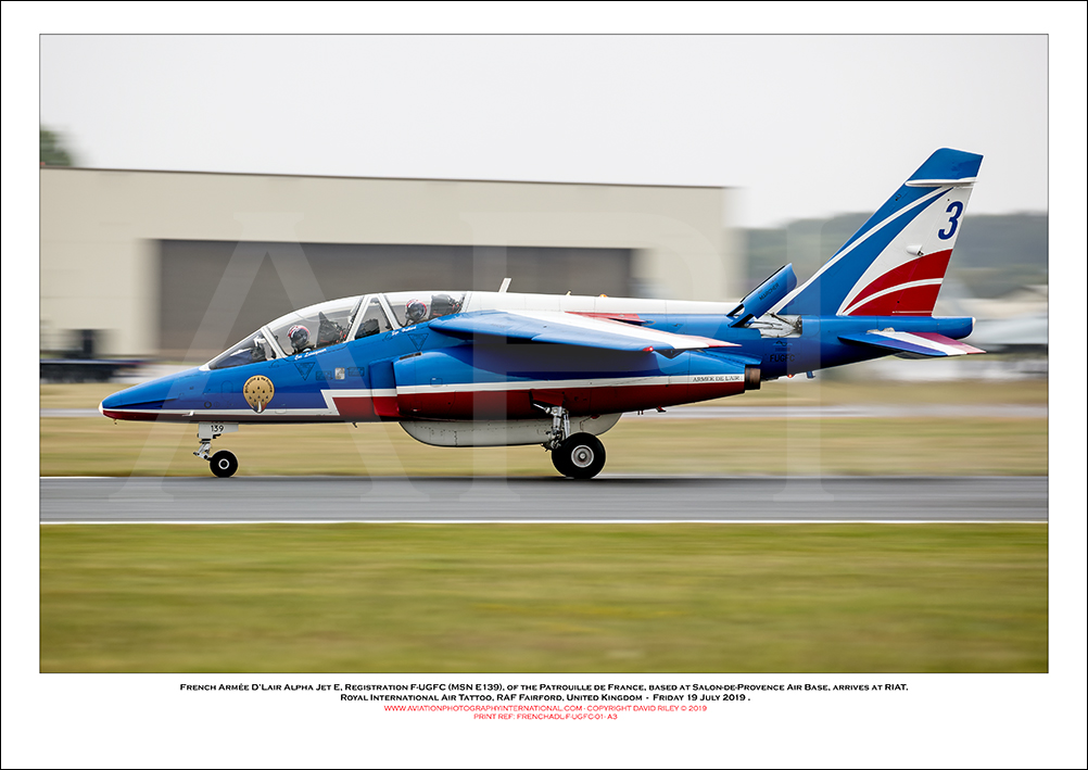 FRENCHADL-F-UGFC - French Arm�e D�Lair Patrouille de France Alpha Jet E (Msn E139) - 01