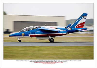 FRENCHADL-F-UGFC - French Arm�e D�Lair Patrouille de France Alpha Jet E (Msn E139) - 01