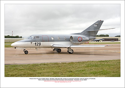 FRENCHNAVY-129 - French Navy Falcon 10 MER (Msn 129)- 01