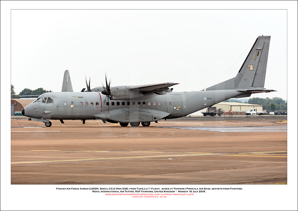 FINNISH-CC-2 - Finnish Air Force Airbus C295M  (Msn 036) - 03