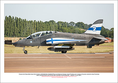 FINNISH-HW-340 -  Finnish Air Force BAe Hawk Mk.51  (Msn 312239 277) - 01