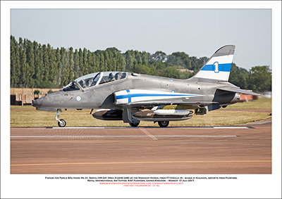 FINNISH-HW-341 -  Finnish Air Force BAe Hawk Mk.51  (Msn 312240 286) - 01