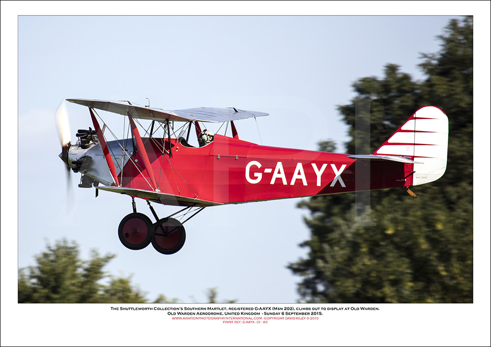 G-AAYX -  The Shuttleworth Collection�s Southern Martle  (Msn 202) - 01
