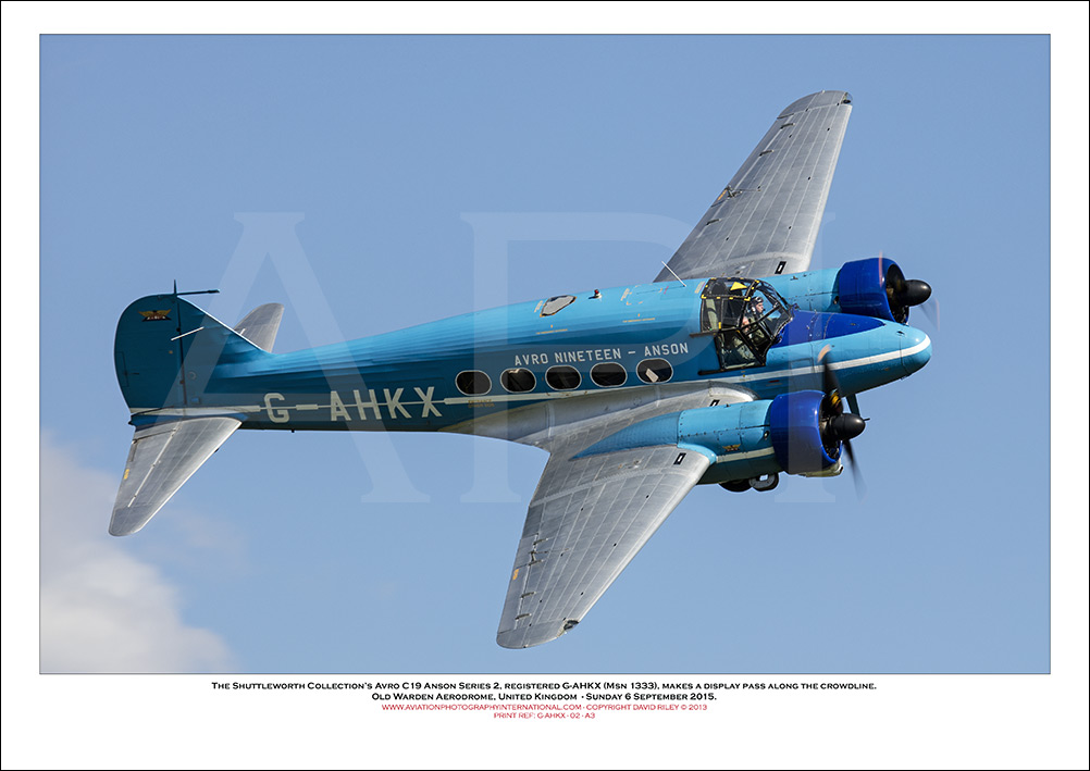 G-AHKX -  Avro C19 Anson Series 2  (Msn 1333) - 02
