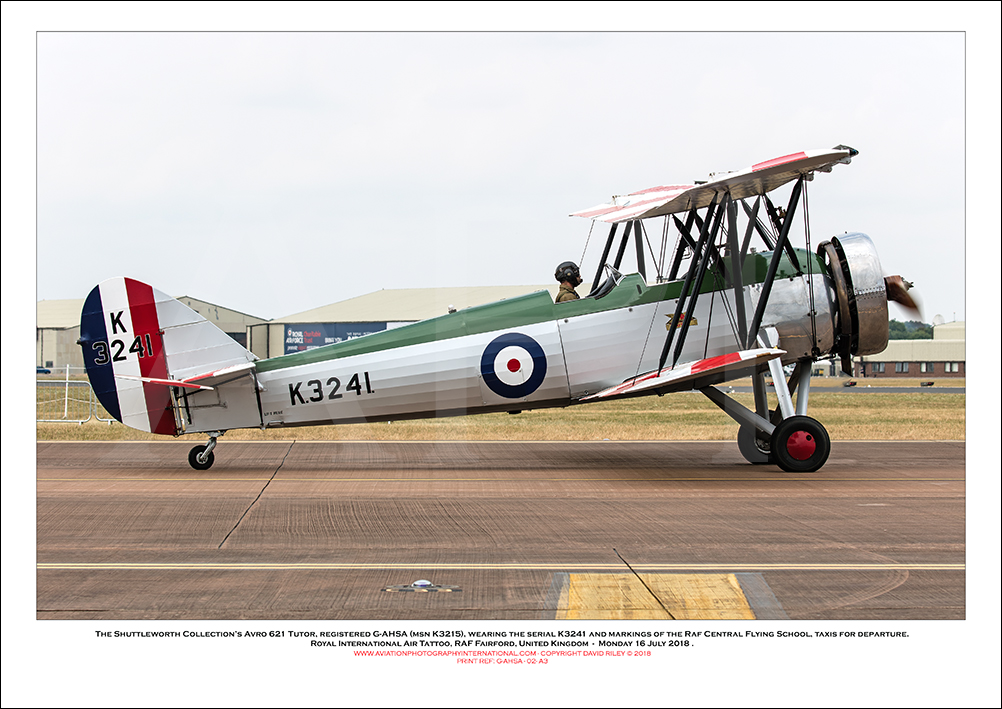 G-AHSA - The Shuttleworth Collection's Avro 621 Tuto (Msn K3215 - 02