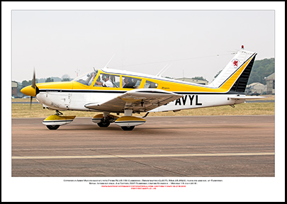 G-AVYL - Cotswold Aero Maintenance Ltd�s Piper PA-28 180 Cherokee (Msn 28-4622)- 01