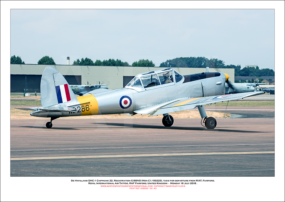 G-BBND - De Havilland DHC-1 Chipmunk 22 (Msn C1/00225) - 02
