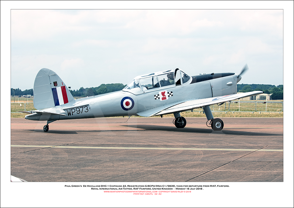 G-BCPU - De Havilland DHC-1 Chipmunk 22 (Msn C1/0839) - 02