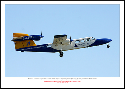 G-BEVT- Aurigny Air Services Britten-Norman BN-2A MkIII-2 Trislander  (Msn 1057 ) - 01