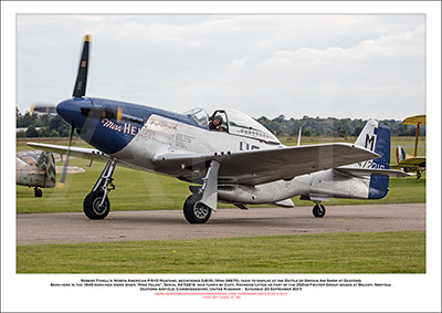 G-BIXL Robert Tyrell�s  North American P-51D Mustang 