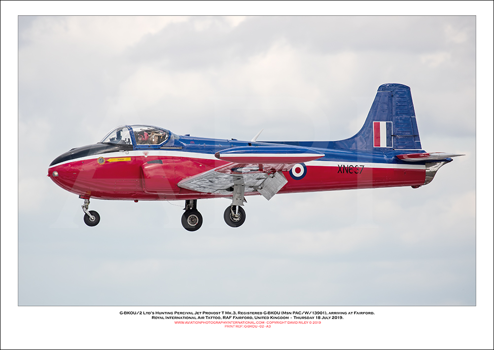 G-BKOU - G-BKOU/2 Ltd�s Hunting Percival Jet Provost T Mk.3  (Msn PAC/W/13901) - 02