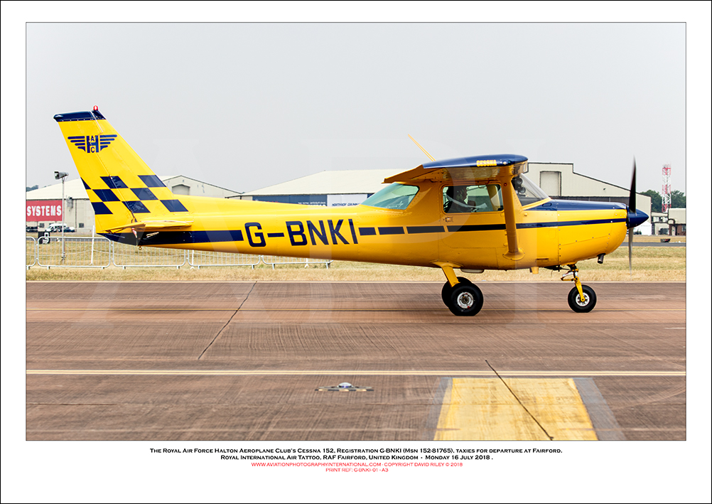 G-BNKI - The Royal Air Force Halton Aeroplane Club�s Cessna 152 (Msn 152-81765)- 01