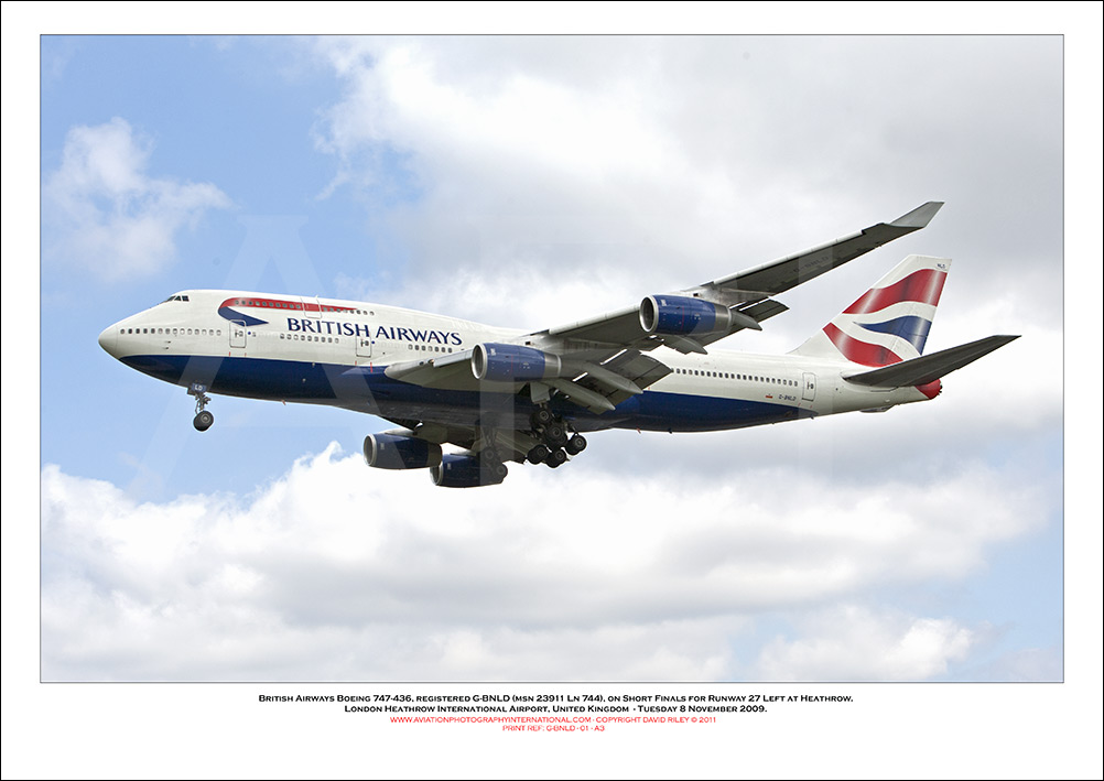G-BNLD - British Airways Boeing 747-436 (Msn 23911 Ln 744) - 01