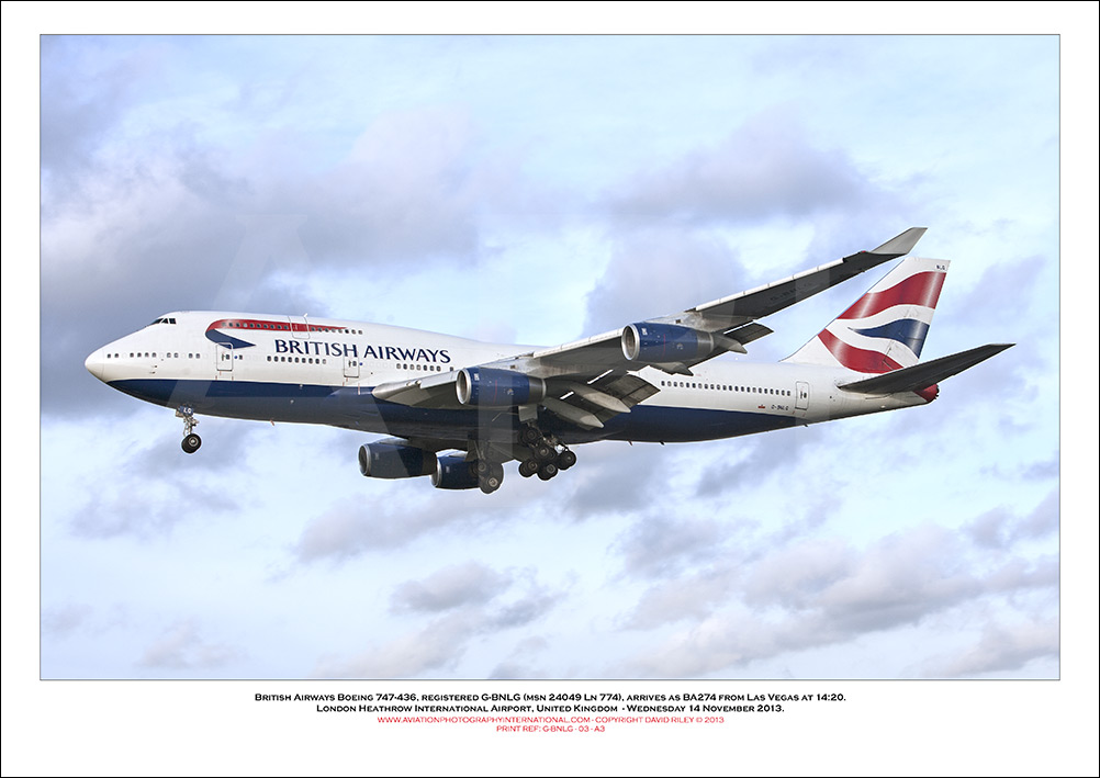 G-BNLG - British Airways Boeing 747-436 (Msn 24049 Ln 774) - 03