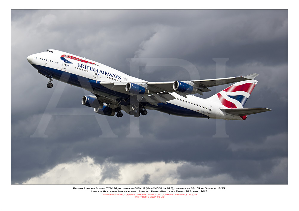 G-BNLP - British Airways Boeing 747-436 (Msn 24058 ln 828) - 03