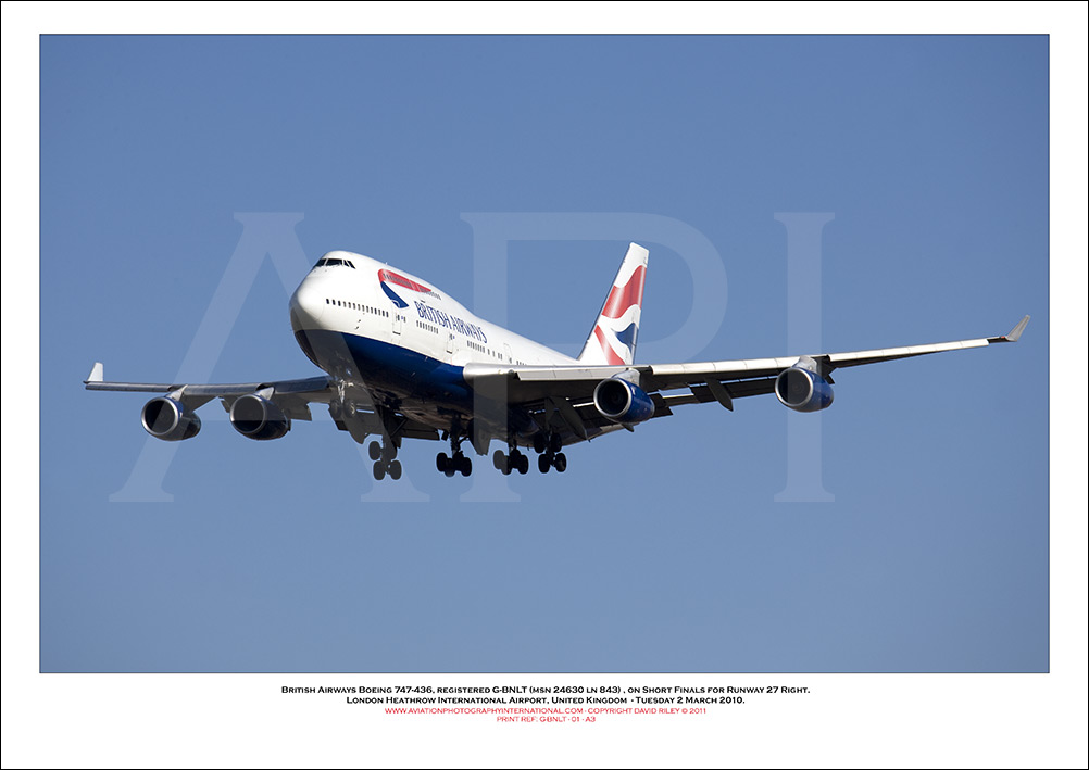 G-BNLT - British Airways Boeing 747-436 (Msn 24630 ln 843) - 01