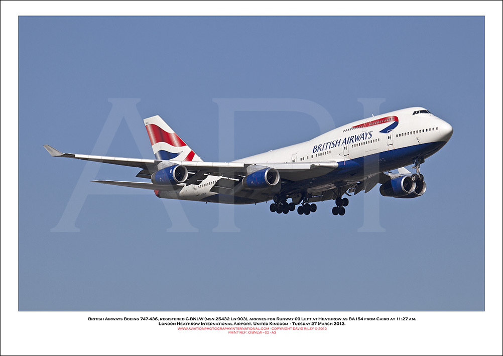G-BNLW - British Airways Boeing 747-436 (Msn 25432 ln 903) - 02