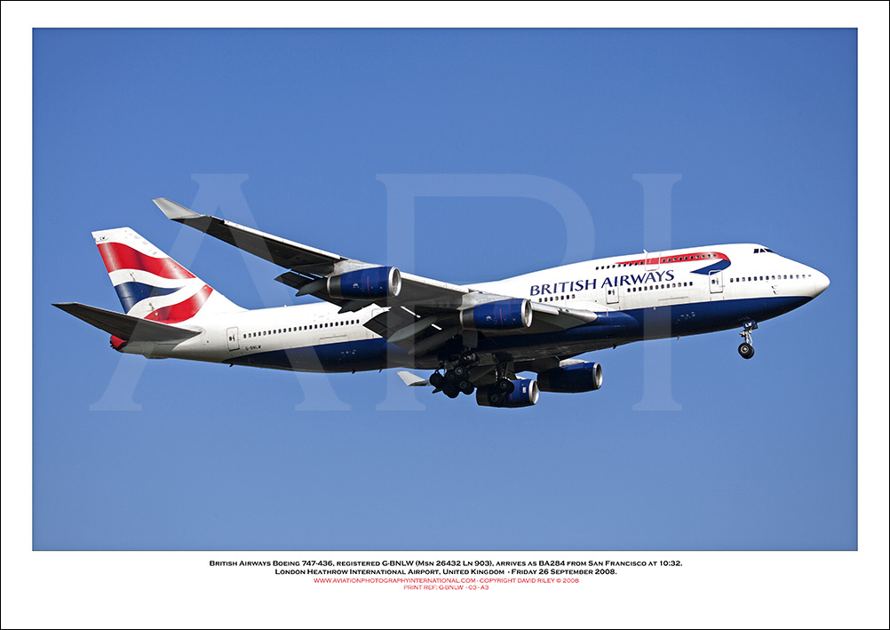 G-BNLW - British Airways Boeing 747-436 (Msn 25432 ln 903) - 03