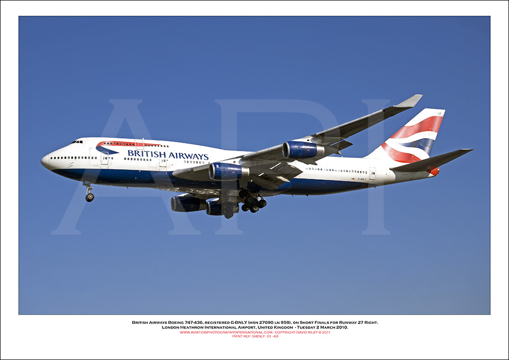 G-BNLY - British Airways Boeing 747-436 (Msn 27090 ln 959) - 01