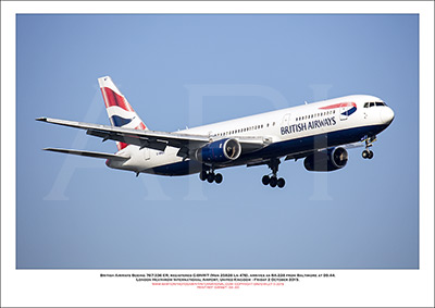 G-BNWT - British Airways Boeing 767-336 ER (Msn 25828 ln 476) - 04