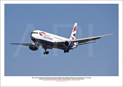 G-BNWY - British Airways Boeing 767-336 ER (Msn 25834 ln 608) - 01