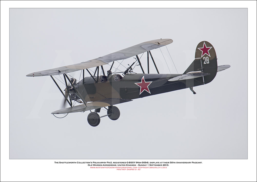 G-BSSY - Polikarpov Po-2 (Msn 0094) - 01