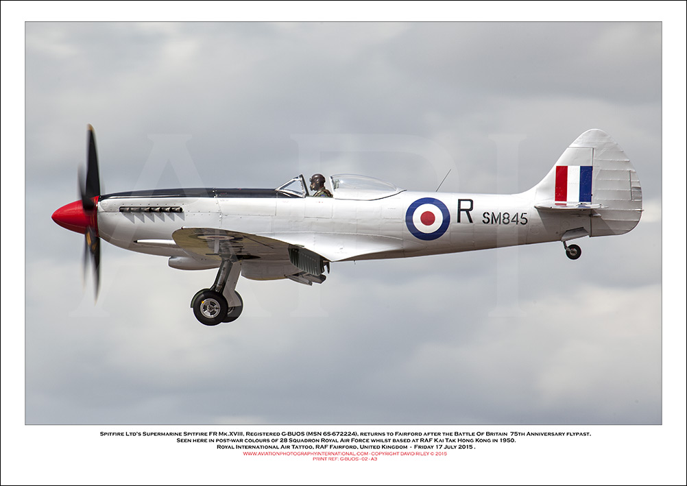 G-BUOS - Supermarine Spitfire FR Mk.XVII (Msn  6S-672224) - 02