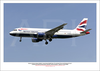 G-BUSE - British Airways Airbus A320-211 (Msn 17) - 01