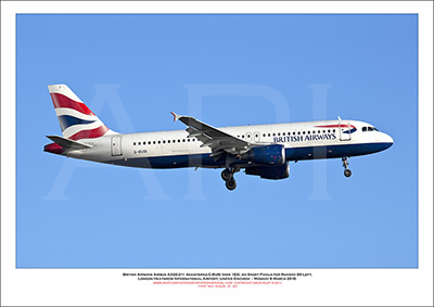 G-BUSI - British Airways Airbus A320-211 (Msn 103) - 01
