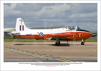 G-BVEZ - Newcastle Jet Provost Group�s Hunting Percival Jet Provost T Mk.3A  (Msn PAC/W/9287)) - 01