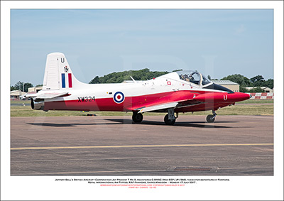 G-BWSG - Jeffery Bell�s British Aircraft Corporation Jet Provost T Mk.5  (Msn EEP/JP/988) - 01