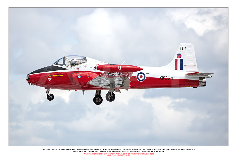 G-BWSG - Jeffery Bell�s British Aircraft Corporation Jet Provost T Mk.5  (Msn EEP/JP/988) - 06