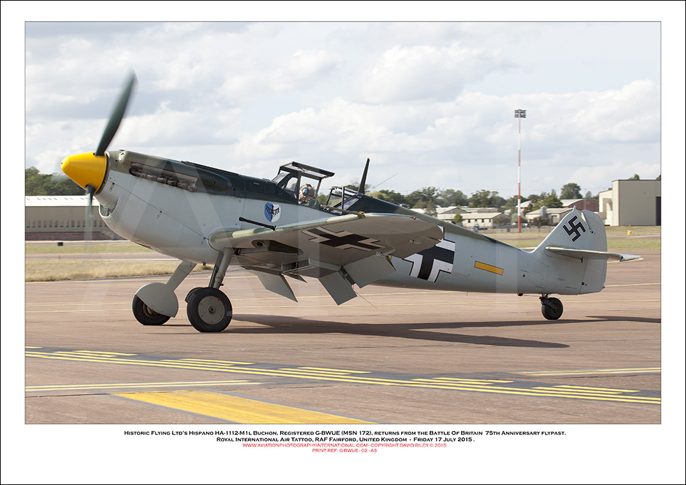 G-BWUE -  Hispano HA-1112-M1l Buchon  (Msn  172) - 02