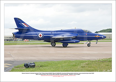 G-BXKF -Ronan Harvey�s Hawker Hunter T Mk.7 (Msn  41H-003315) - 01