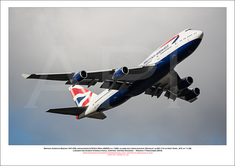 G-BYGA - British Airways Boeing 747-436 (Msn 28855 ln 1190) - 04