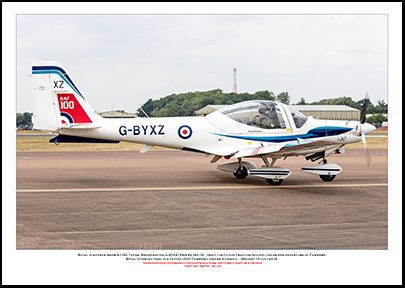 G-BYXZ - Royal Air force Grob G115E Tutor,  (Msn 82182/E)  - 02