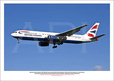 G-BZHA - British Airways Boeing 767-336 ER (Msn 29230 ln 702) - 01