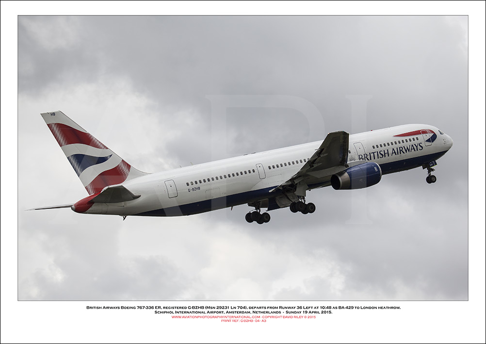 G-BZHB - British Airways Boeing 767-336 ER (Msn 29231 ln 704) - 04