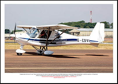 G-CDVI - Airbourne Aviation�s Ikarus C42 FB80  (Msn 0602-6794) - 01