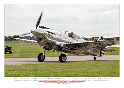 G-CIIO - Curtiss P-40C Warhawkt (Msn 41-13357) - 01