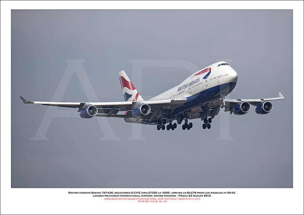 G-CIVE - British Airways Boeing 747-436 (Msn 27350 ln 1050) - 04