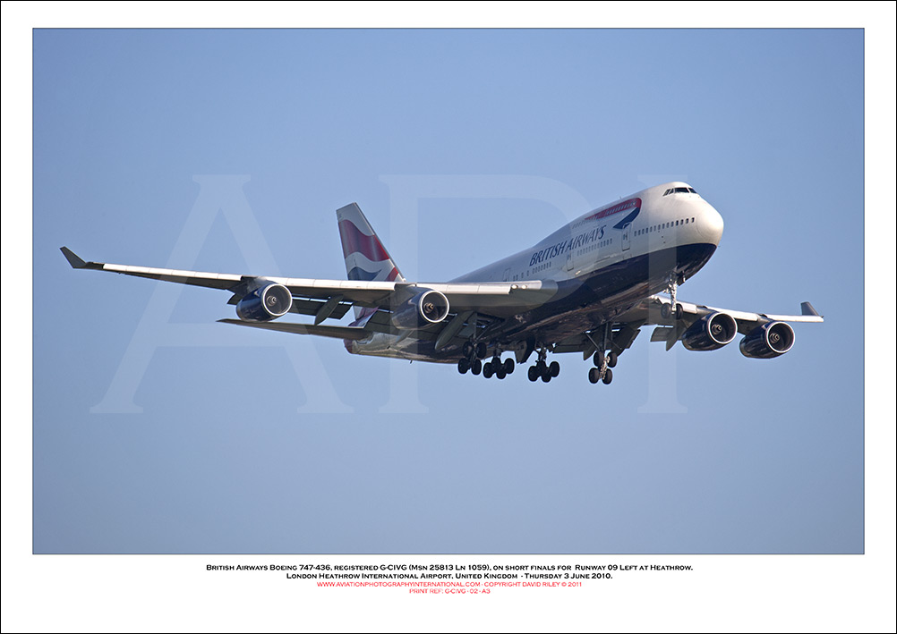 G-CIVG - British Airways Boeing 747-436 (Msn 25813 ln 1059) - 02