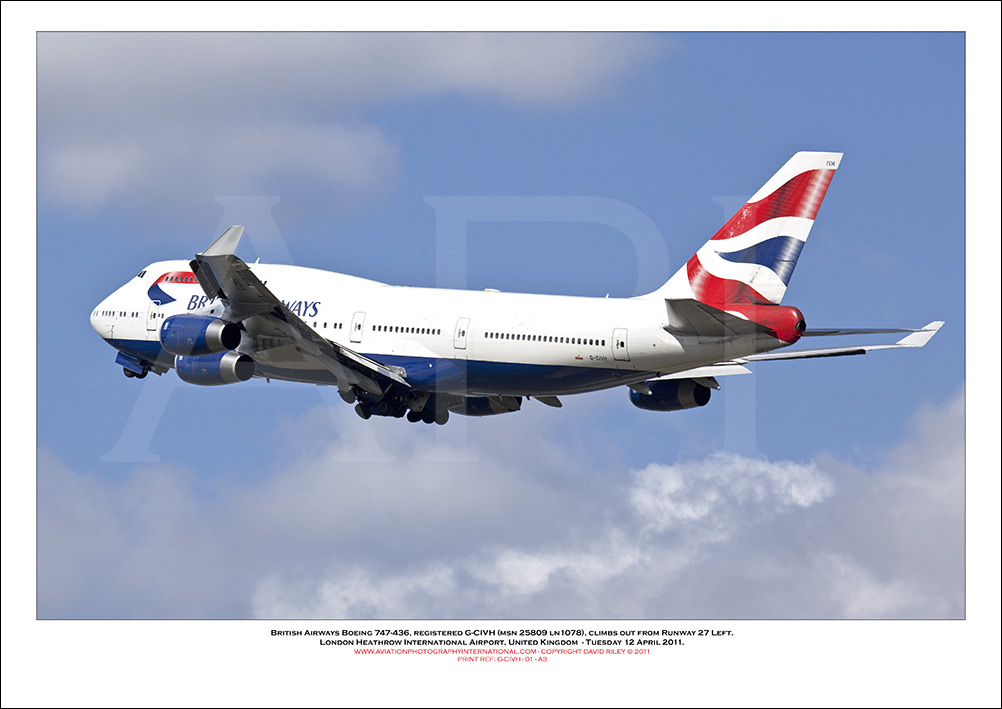 G-CIVH - British Airways Boeing 747-436 (Msn 25809 ln 1078) - 01