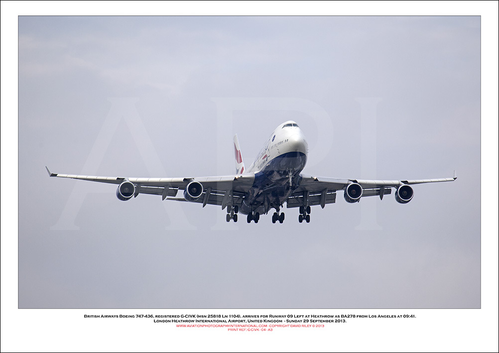 G-CIVK - British Airways Boeing 747-436 (Msn 25818 ln 1104) - 04