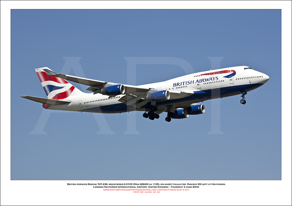 G-CIVO - British Airways Boeing 747-436 (Msn 28849 ln 1135) - 02