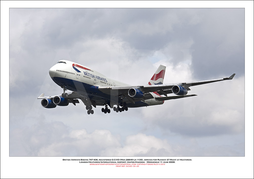 G-CIVO - British Airways Boeing 747-436 (Msn 28849 ln 1135) - 03