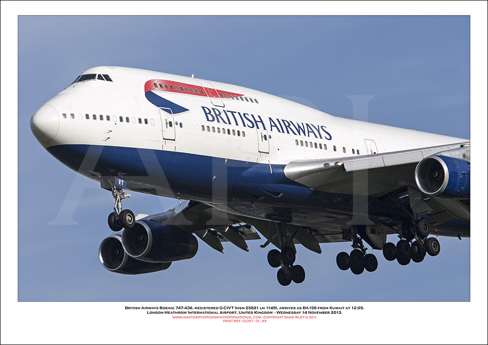 G-CIVT - British Airways Boeing 747-436 (Msn 25821 ln 1149) - 04